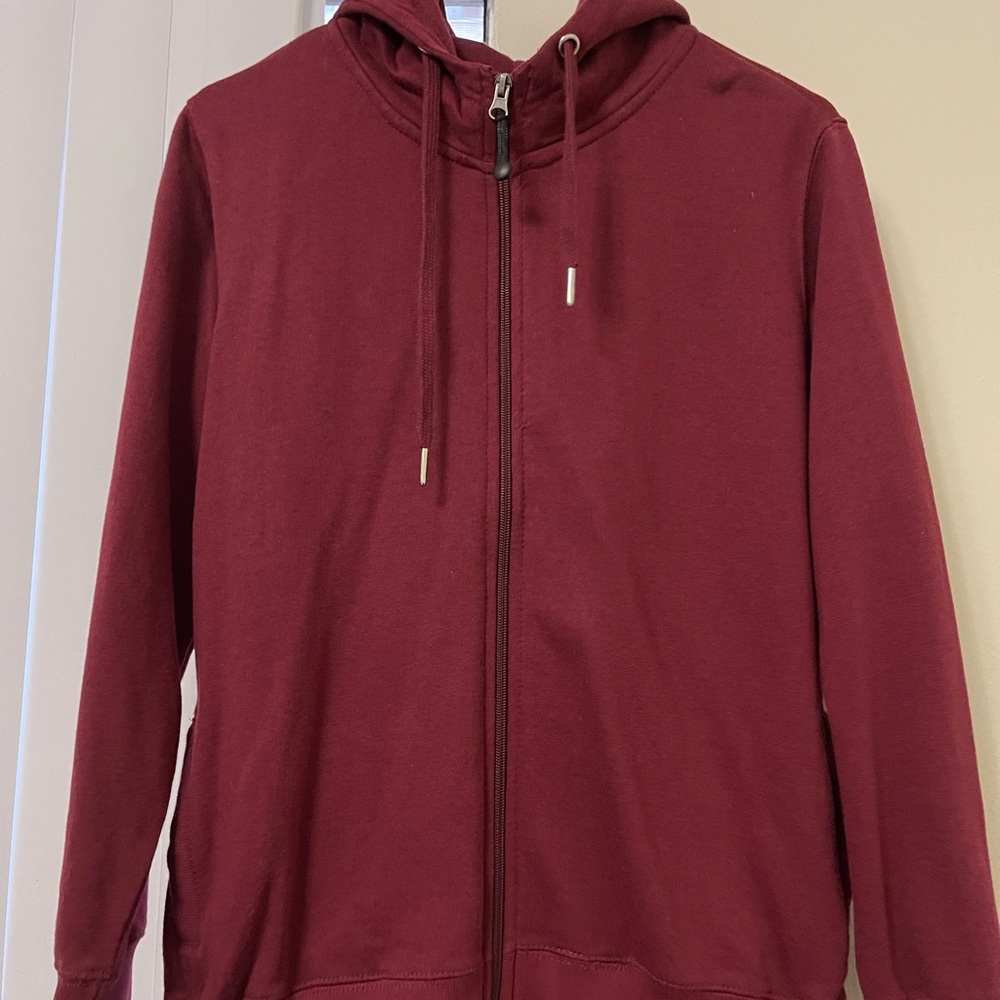 Burgundy sweater